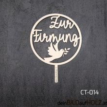 Lade das Bild in den Galerie-Viewer, Caketopper - 4-3 Firmung 2-A