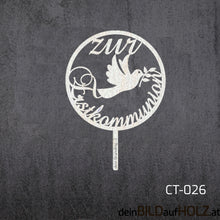 Lade das Bild in den Galerie-Viewer, Caketopper - 3-3 Kommunion 2-A