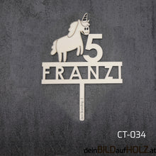 Lade das Bild in den Galerie-Viewer, Caketopper - 1-4 Geburtstag 2-B