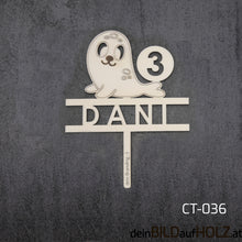 Lade das Bild in den Galerie-Viewer, Caketopper - 1-4 Geburtstag 2-B