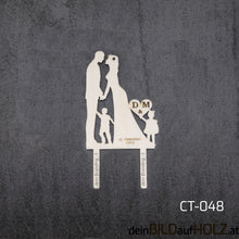 Lade das Bild in den Galerie-Viewer, Caketopper - 5-4 Hochzeit 2-B
