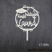 Lade das Bild in den Galerie-Viewer, Caketopper - 2-4 Taufe 2-B