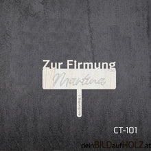 Lade das Bild in den Galerie-Viewer, Caketopper - 4-2 Firmung 1-B