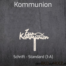 Lade das Bild in den Galerie-Viewer, Caketopper - 3-1 Kommunion 1-A