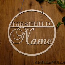 Lade das Bild in den Galerie-Viewer, Türschild - Eingang