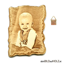 Lade das Bild in den Galerie-Viewer, dein Bild auf Holz zum Aufhängen