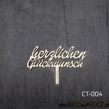 Lade das Bild in den Galerie-Viewer, Caketopper - 1-1 Geburtstag 1-A
