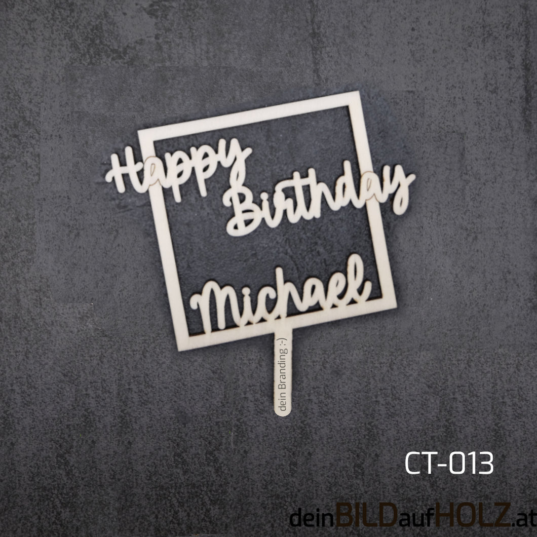 Caketopper - 1-4 Geburtstag 2-B