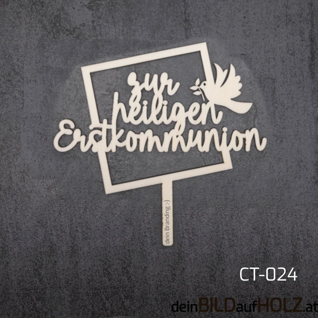 Caketopper - 3-3 Kommunion 2-A