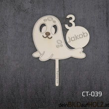 Lade das Bild in den Galerie-Viewer, Caketopper - 1-4 Geburtstag 2-B
