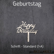 Lade das Bild in den Galerie-Viewer, Caketopper - 1-1 Geburtstag 1-A
