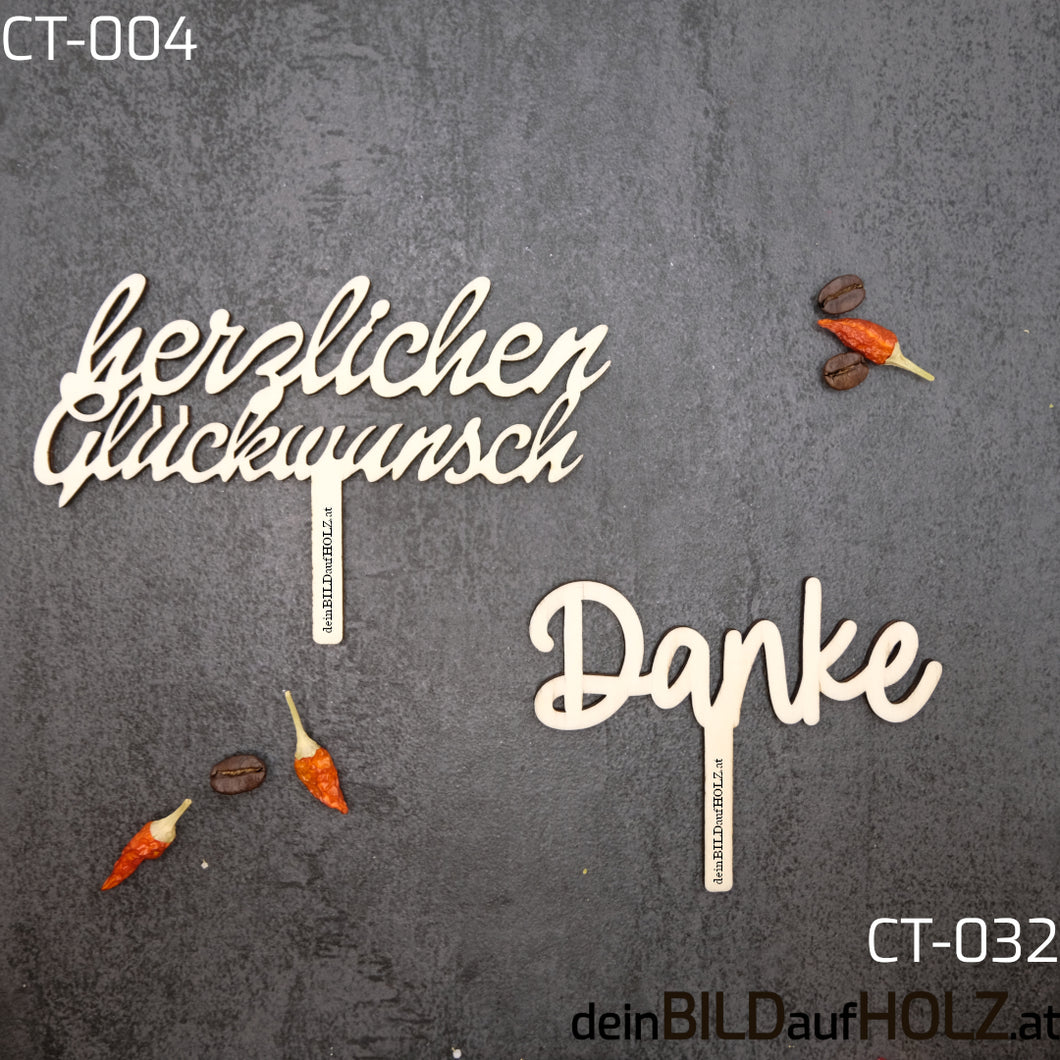 Caketopper - für jede Gelegenheit