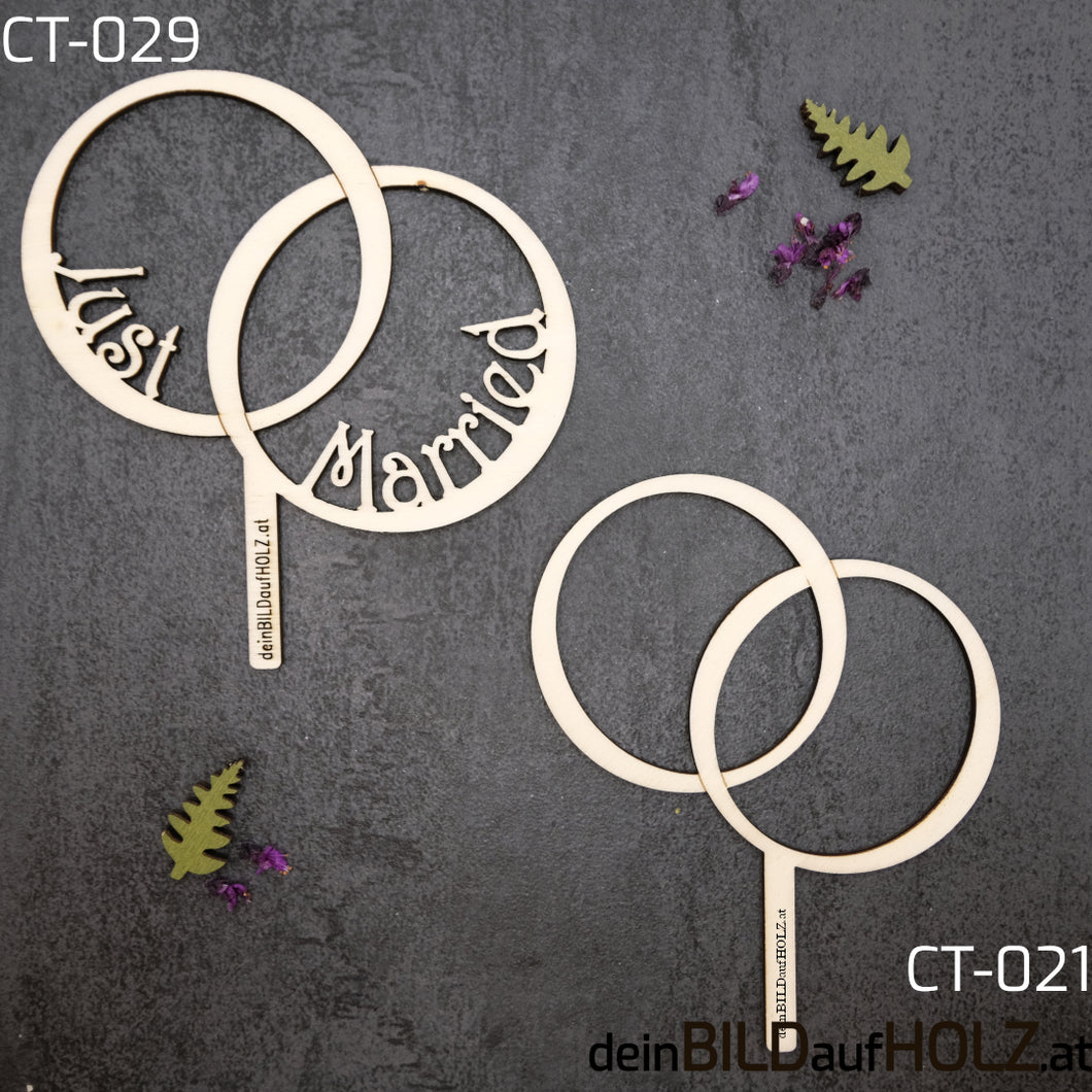 Caketopper - Hochzeit