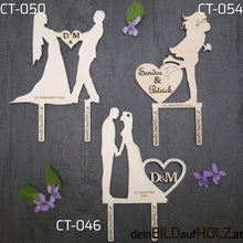 Lade das Bild in den Galerie-Viewer, Caketopper - Hochzeit
