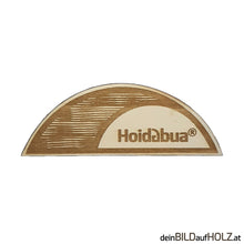 Lade das Bild in den Galerie-Viewer, Dein Schild - Logo - QR Code auf Holz
